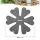 thumbnail image 2 of Protectores de Ollas y Sartenes de 38cm/15", 6Pack Almohadillas Divisorias Antideslizantes Separadores de Ollas (Floral, Gris), 2 of 7