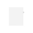thumbnail image 1 of Avery Style Letter - Divider - pre-printed: 57 - tabbed - white (pack of 25), 1 of 2