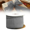 thumbnail image 2 of Jute Burlap Ribbon,Wide Jute Ribbon Natural Burlap Fabric Roll Wired Edge,Christmas DIY Crafts And Holiday Decor,for Wreaths,Christmas Tree Decoration,Big Bow Crafts,Gift Wrapping, Wedding(Grey), 2 of 5