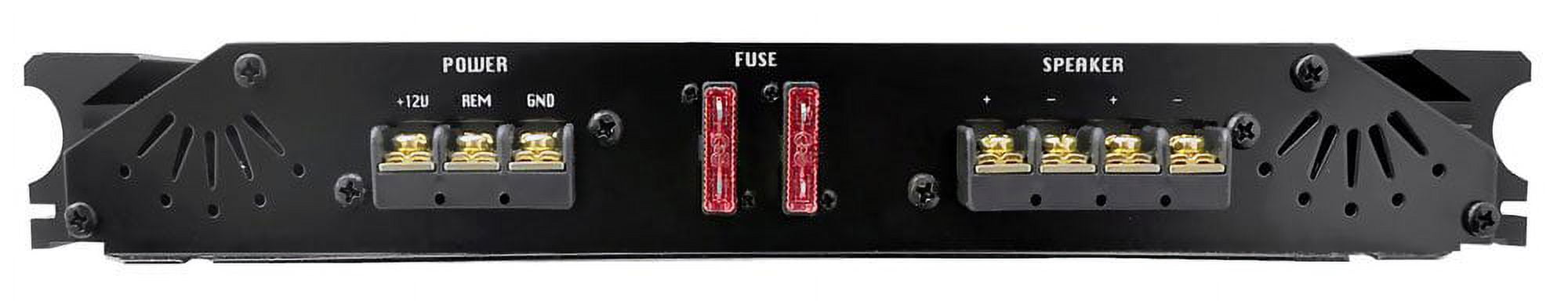 Pyle 1,400-watt 2-channel Vehicle Audio Amplifier, Black, 4.99 lb