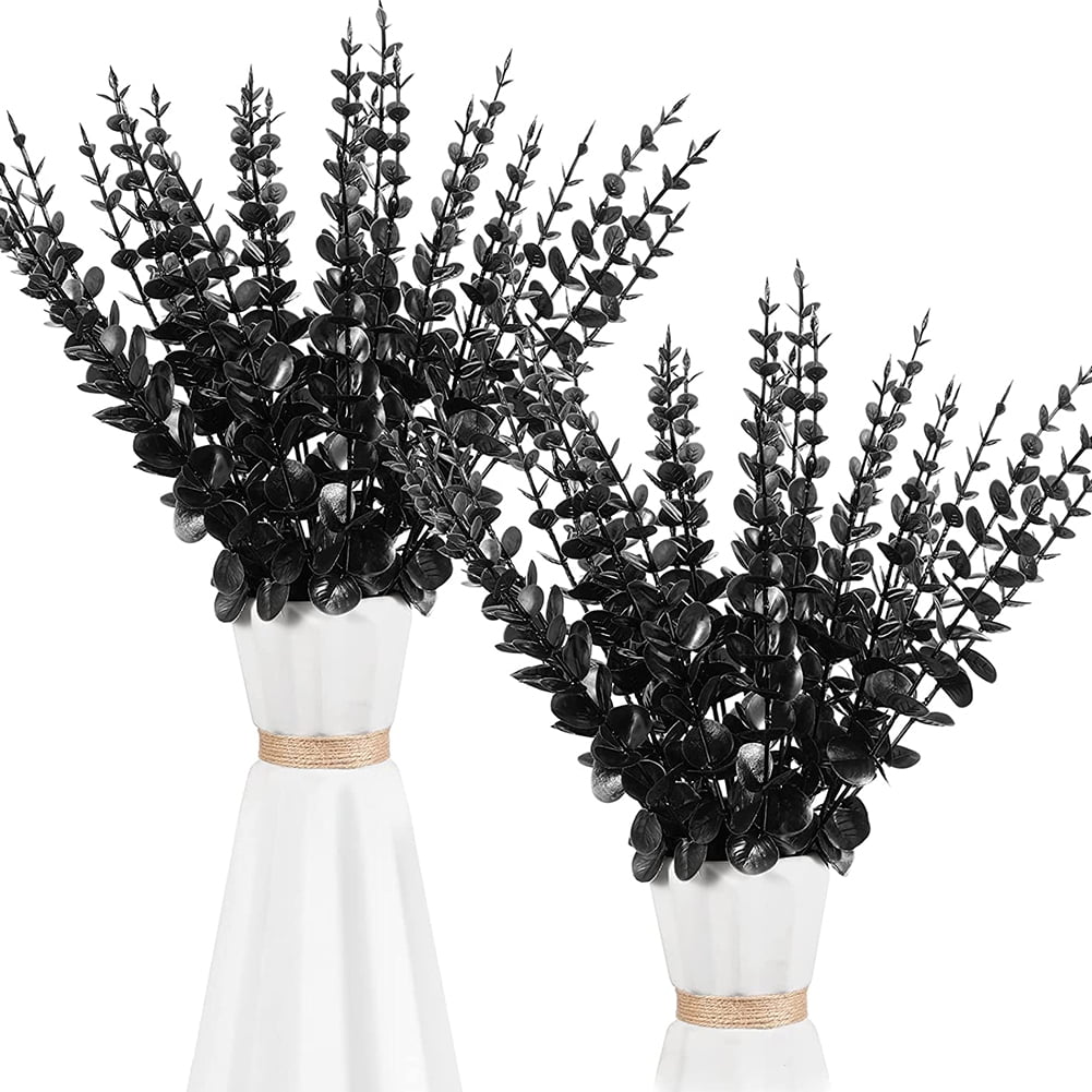 Tookss 20PCS Artificial Eucalyptus Leaf Lightweight Flexible Faux