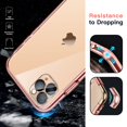 thumbnail image 5 of JETech 3 in 1 Case for iPhone 11 Pro 5.8-Inch, with 2-Pack Screen Protector and 2-Pack Camera Lens Protector, Full Coverage Tempered Glass Film, Shockproof Bumper Phone Cover (Rose Gold), 5 of 7