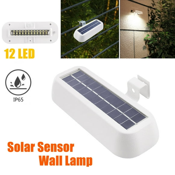 Iumwxz Lamp Light Solar Sense Light Outdoor Wall Sconce Garden Lamp Sunpower Lamp Floor Lamp Room Decor White Plastic Deals of The Week