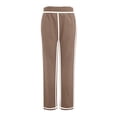 thumbnail image 2 of BODOAO Womens Sweatpants Baggy Soft Lightweight Straight Leg Lounge Pants Stitching Wide Leg Sweatpants Women Casual Loose Sports Comfortable High Waisted Jogging Pants with Pockets Coffee Xxl, 2 of 4