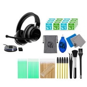 Turtle Beach Stealth Pro Multiplatform Wireless Noise-Cancelling Gaming Headset Black With Cleaning Kit Bolt Axtion Bundle Used