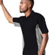 thumbnail image 2 of Gamegear® - Polo pique de manga corta Modelo Track Hombre Caballero - Verano (Negro/Gris/Blanco), 2 of 2