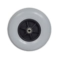 thumbnail image 2 of AlveyTech Gray 200x50 Polyurethane Caster Wheel with 608ZZ Bearings for Power Chairs Part (Set of 2), 2 of 2