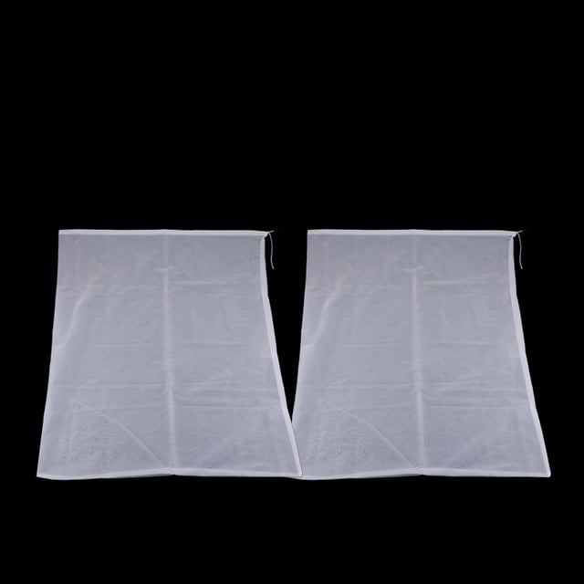 2 piezas de jugo de café de leche reutilizable filtro de malla de malla de nylon bolsa 60x70cm Sunnimix Colador de malla