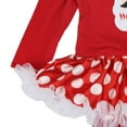 thumbnail image 5 of Baby Girls Christmas Outfits Clothes Newborn Polka Dot Romper Tutu Dress Headband Leg Warmer Shoes Toddler Clothing 4pcs/set 0-18 Months, 5 of 6