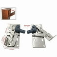 thumbnail image 3 of 1 Pairs Cabinet Drawer Soft Close Tip Out Tray Hinges Scissor Hinges 45 Degrees, 3 of 6