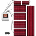 thumbnail image 1 of 2025 Advanced 7-Pad Red & Infrared Light Therapy Kit with Smart Touchscreen Hub, Customizable Full Body Wraps for Soothing Muscle Tension and At-Home Wellness, 1 of 8