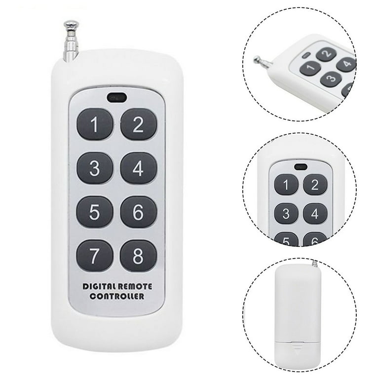 433MHZ RF Wireless Remote Control Power Outlet Light Switch Socket