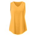 thumbnail image 5 of xfsWaSs Tank Top for Women Loose Fit Sleeveless Tshirts V Neck Summer Womens Tank Tops Solid Color Women's Tees and Tanks Tunic Top, 5 of 5