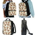 thumbnail image 2 of Yuyamidu Capybara Backpack and Lunch Box Set Girls Bookbag for Kids 8th Grade Cute Book Bag for Girls 12-14/14-16 Middle School Bag with Lunch Tote Bag Pencil Case Water Bottle Bag, 2 of 7