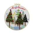 thumbnail image 3 of Broderie de Noël pour Ensemble Point de Croix Fait Main Ensemble de Couture Arbre, 3 of 9