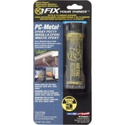 PC Products PC-Metal Epoxy Putty, 2 oz Stick, Dark Gray