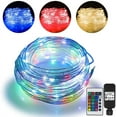 thumbnail image 1 of 66ft LED Rope Lights Outdoor String Lights with 16 Colors Changing Waterproof Fairy Lights, 1 of 7