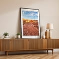 thumbnail image 2 of Waves of Time - Moapa Valley Nevada Photography Black Framed Wall Art Print 24 x 36 inches, 2 of 8