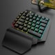 thumbnail image 1 of Teclado con cable Wolf K15 para juegos con sensación mecánica con cable que permite comer pollos y deportes electrónicos, 1 of 2