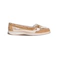 thumbnail image 4 of Sperry Womens Angelfish Metallic Leather Boat Shoes, 4 of 5