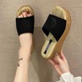 thumbnail image 4 of Sandalias de moda para mujer, zapatillas casuales de suela gruesa para personas de verano perezosas Wmkox8yii hj789, 4 of 8