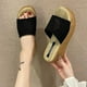 thumbnail image 4 of Sandalias de moda para mujer, zapatillas casuales de suela gruesa para personas de verano perezosas Wmkox8yii hj789, 4 of 8