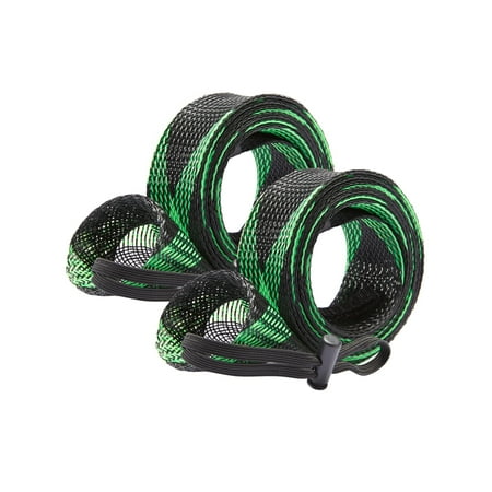 Bassdash Casting Spinning Fishing Rod Sleeves Protective Rod Socks for Fishing Poles Up to 7-1/2ft