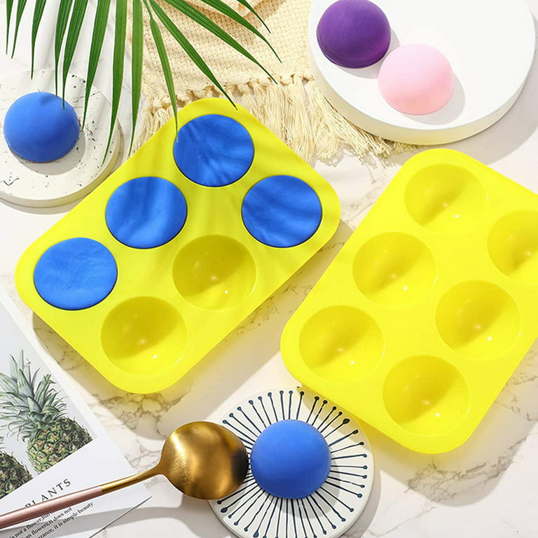 Cheer.US Semi Sphere Silicone Mold, Half Sphere Silicone Baking Molds  Chocolate Bombs Mold/Round Shape Half Sphere Mold for Making Chocolate,  Cake, Jelly, Dome Mousse 