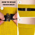 thumbnail image 4 of Miaocao Plus Size Womens Thigh High Socks for Thick Thighs- Extra Long Thick Over the Knee Stockings- Leg Warmers Socks, 4 of 6