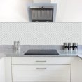 thumbnail image 3 of 10 piezas 20*20 cm/7,87*7,87 "moderno nórdico minimalista blanco espiga azulejo pegatinas dormitorio cocina salón pared calcomanías JAMW Sencillez, 3 of 5