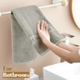 thumbnail image 5 of Holzlrgus Plaza Taupe Hand Towels - High Absorbency, Plush Bathroom Linens, 100% Long Staple Cotton, Set of 2, Enhance Your Bath Space Elegance, 5 of 7
