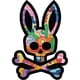 thumbnail image 2 of Bone Graphic t-Shirt, Rabbit Design, Hip Hop , Unisex, Men's Short Sleeve Crew Neck Street t-Shirt Summer And Spring, Casual, Clothing, Rock Crew Neck Summer Graphic, 2 of 7