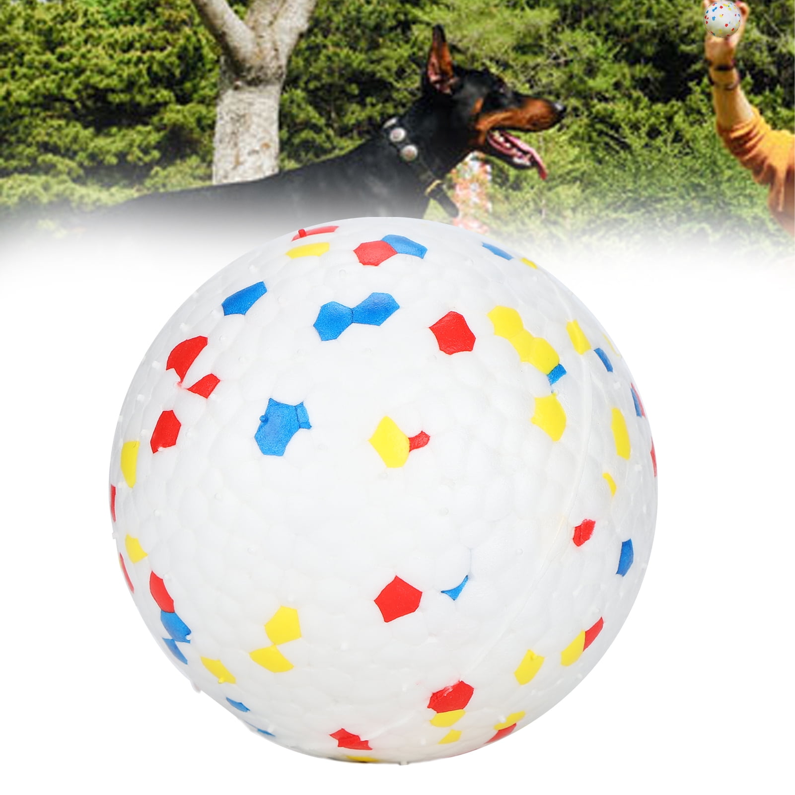 Noref Interactive Pet Toy Ball Outdoor Sports Dog Bouncy Balls Squeak