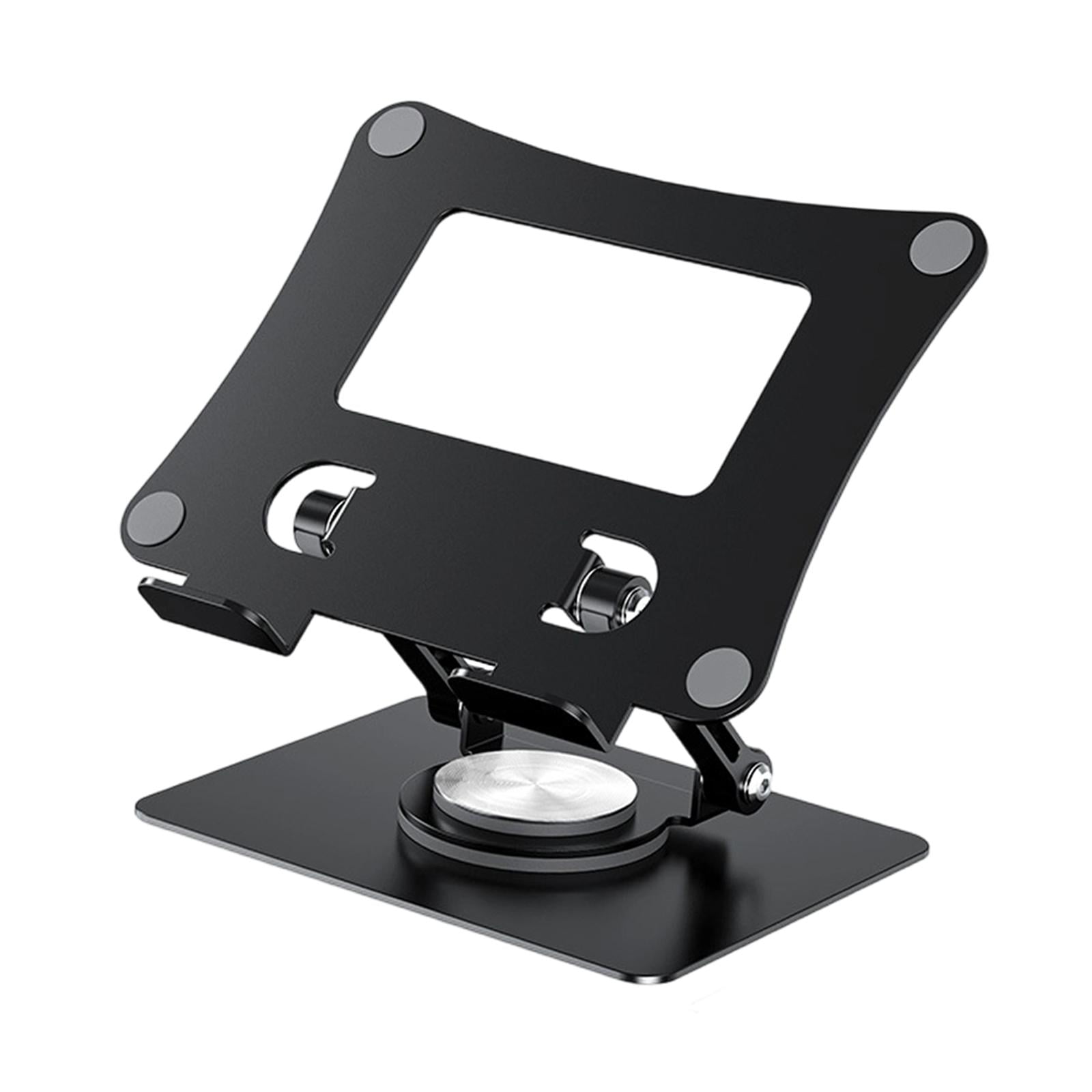 Laptop Stand Computer Holder Tablet Riser Rotatable Metal Material Adjustable Height for Home Office Workstations