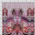 thumbnail image 1 of Soimoi Satin Silk Fabric Sparrow Panel Print Sewing Fabric Yard 42 Inch Wide, 1 of 3