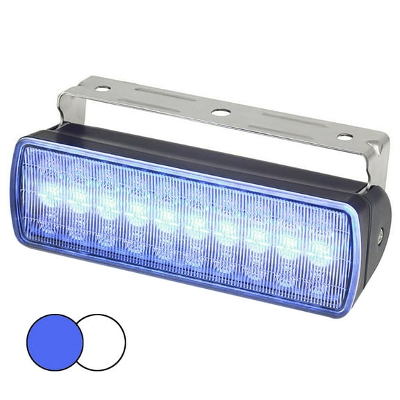 Hella Marine Sea Hawk XL Dual Color LED Floodlights - Blue/White ... [980950061]