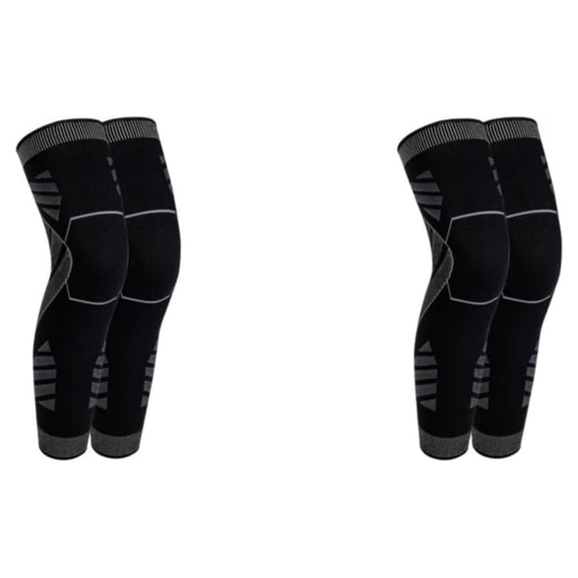 Baohd Leg Protectors Stay Safe And Comfortable During Sports Activities Made black XL 2Set