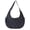 Black, variant on Small Puffer Crescent Shoulder Bag for Women, Nylon Quilted Puffy Crossbody Purse, Cute Hobo Shoulder Handbags （Lightpurple)