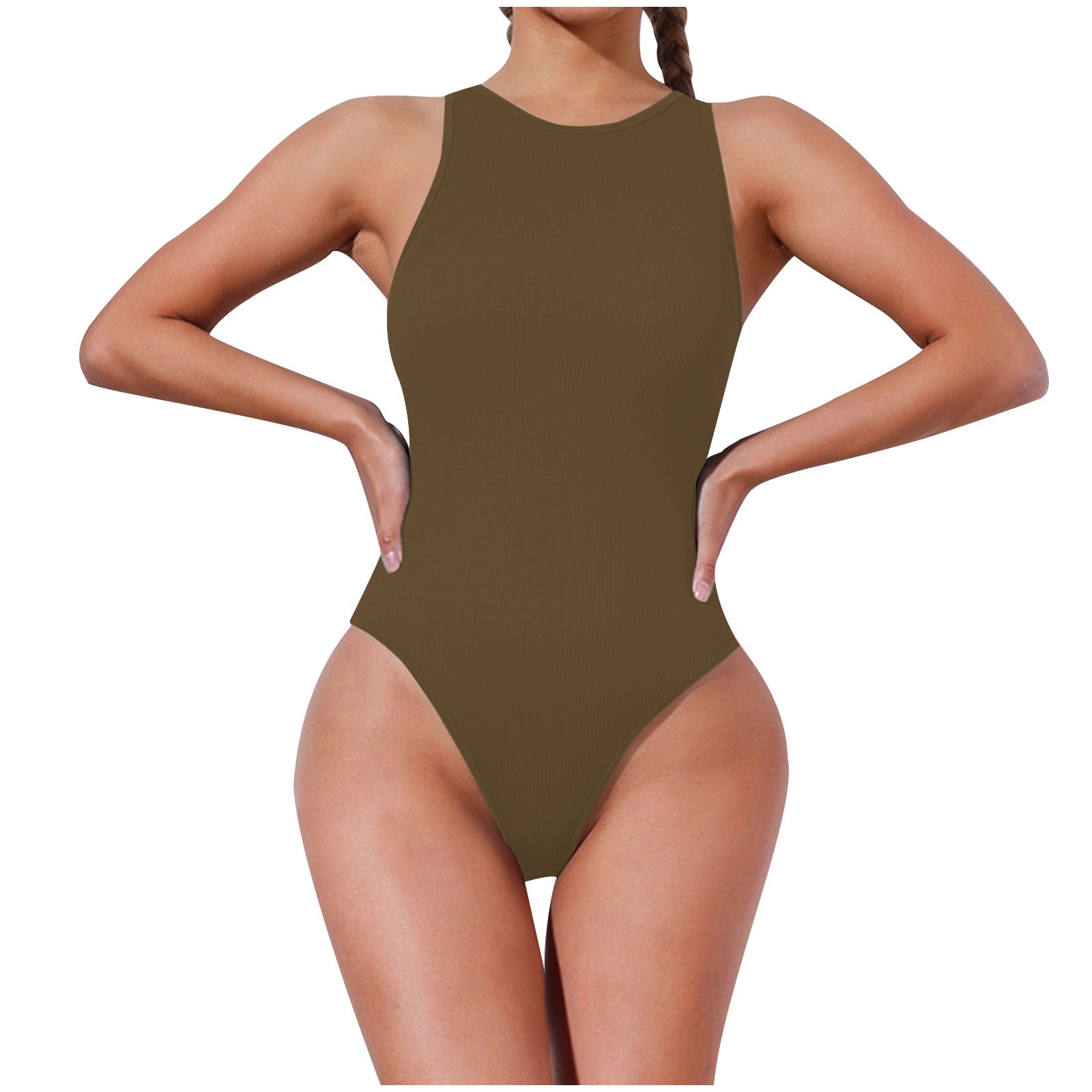 クラネ　ROUND NECK HIGH CUT BODYSUITS クラネ ROUND NECK HIGH CUT BODYSUITS 41GX0X6UCUL.jpg
