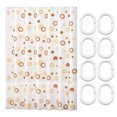 thumbnail image 2 of Homerr Shower Curtain Liner PEVA Shower Curtain Easy-Install Shower Curtain Set Waterproof, Tear-Resistant, 2 of 6