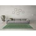 thumbnail image 3 of Ahgly Company Indoor Rectangle Southwestern Light Blue Country Area Rugs, 4' x 6', 3 of 4