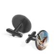 thumbnail image 2 of Surf Formal Dress Shirt Cufflinks Set Made of Stainless Steel, Suitable for Formal Attire, Business Meetings, and Weddings, 2 of 6