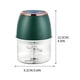 thumbnail image 3 of Prensa y Machacador de Ajos Eléctrico Xiying: Batería de 1200 Mah, 6 Cuchillas de Acero Inoxidable, Trituración Rápida de 30 W, Diseño Ergonómico, Recargable Por Usb, Herramienta de Cocina para El Ho, 3 of 4
