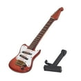 thumbnail image 4 of Guitarra de casa de muñecas en miniatura forma exquisita juguete de guitarra en miniatura de color ligero y duradero educativo para niños para decoración del hogar ANGGREK Otros, 4 of 8