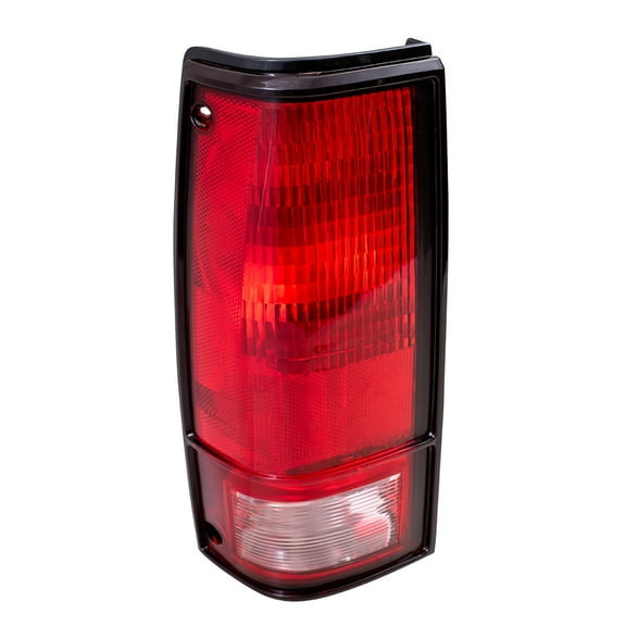 Brock Tail Light for 1982-1993 S10 Black Bezel Left 919649 1982-1990 S15 1991-1993 Sonoma