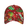 thumbnail image 3 of Wukai X-mas and New Year Baseball Cap: Comfortable, Stylish, and Adjustable Hat for Sports, Daily Wear, and Outdoor Activities-One Size, 3 of 7