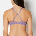 thumbnail image 4 of Push Up Plunge bra with Romantic Lace in Purple Haze, 4 of 5