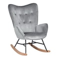 thumbnail image 2 of Sillón Relax Reclinable FurnitureR Sofá Individual para Salón Gris Moderno, 2 of 7