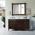 thumbnail image 6 of James Martin Vanities 650-V60S-BKO-1WZ Brittany 60" Single Basin Poplar Wood Vanity Set -, 6 of 7
