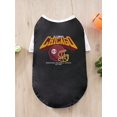 thumbnail image 1 of Pet Shirts CHICAGO Football Puppy Dog Sweatshirt Breathable Cute Pet Clothes Pullover Soft T-Shirt For Chihuahua Yorkshire Pets Dog Cat, 1 of 5